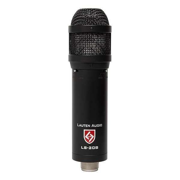 Discover Lauten Audio LS-208: Premium Front Address Large Diaphragm Condenser Microphone for Superior Sound Quality