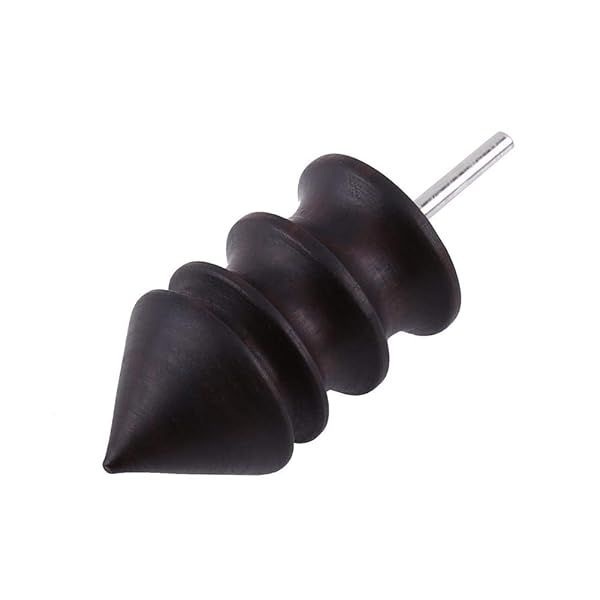 Pointed Tip Leather Burnisher - Edge Slicker Tool for Polished Leathercraft & Rotary Tools (L)