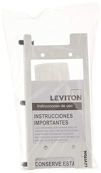 Leviton 47612-MMA WH Multi-Media Adapter Bracket: Enhance Your Home Networking