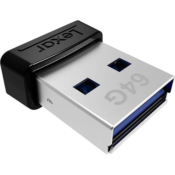 Lexar 64GB JumpDrive S47 USB 3.2 Flash Drive - Fast 250MB/s, Compact Storage Solution