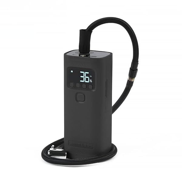 Limitless AirPro 150 PSI Portable Air Compressor: Digital Display, Power Bank, LED Light & Auto Shut-Off for Tires & Inflatables