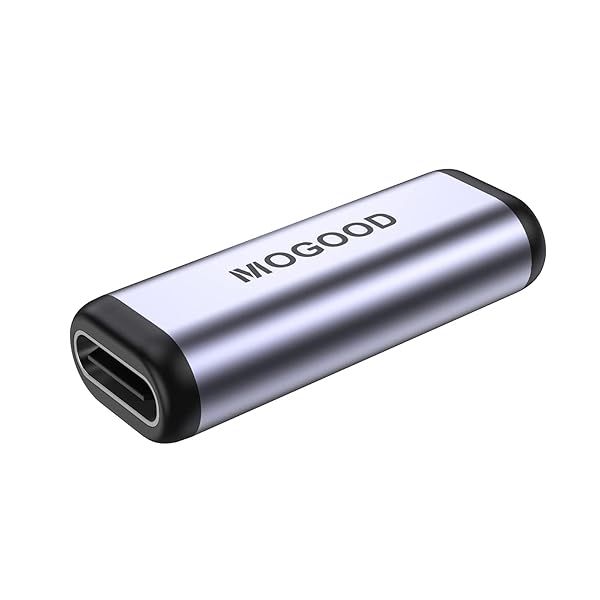 High-Speed MOGOOD USB C Coupler Adapter: 40 Gbps, 100W PD, 8K 60Hz - Compatible with Thunderbolt 4 & USB-C Devices