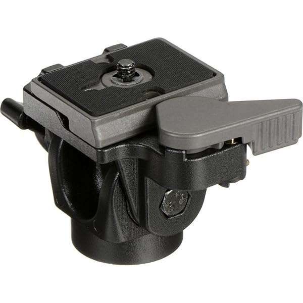 Manfrotto 234RC Swivel Tilt Monopod Head: Quick Release Camera Plate for Ultimate Stability