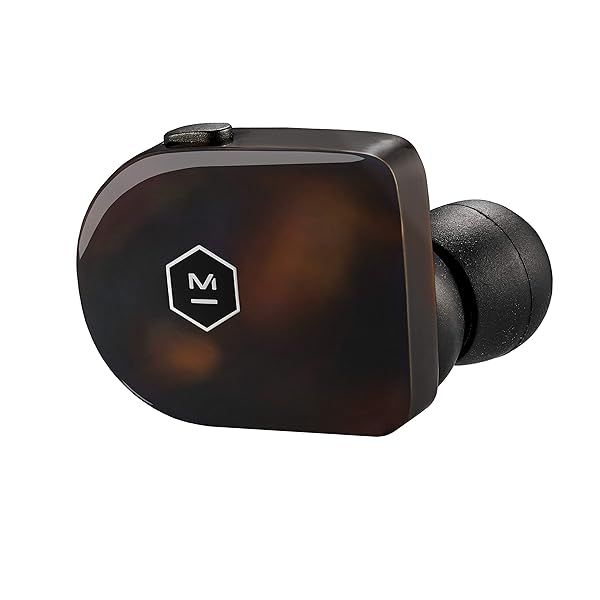Master & Dynamic MW07TS: Premium Tortoiseshell True Wireless Earbuds with Bluetooth & Noise Isolation