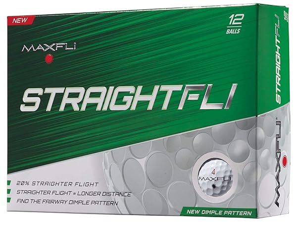 Maxfli StraightFli Golf Balls: Unmatched Performance for Every Golfer