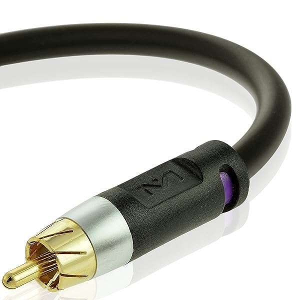 Buy Mediabridge ULTRA Series 15ft Subwoofer Cable - Dual Shielded Gold Plated RCA Connectors