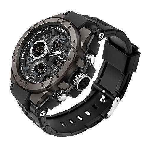 Top Men's Military Tactical Watches: Waterproof LED Digital & Analog Army Wristwatch for Outdoor Sports