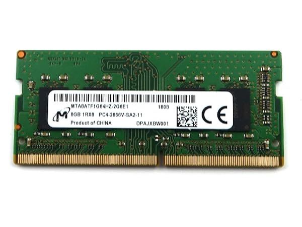 Micron MTA8ATF1G64HZ-2G6E1 8GB DDR4 2666MHz SO-DIMM Memory Module - High-Performance Upgrade