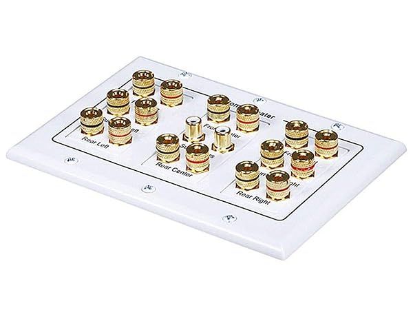 Monoprice 3-Gang 8.2 Surround Sound Wall Plate: Ultimate Home Theater Solution