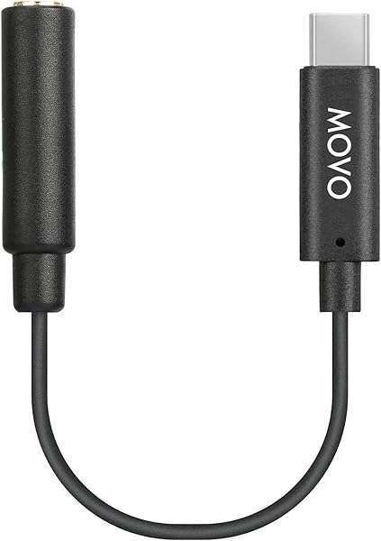 Buy Movo UCMA-1 3.5mm TRS to USB-C Microphone Adapter for Samsung, Pixel, Moto, iPad Pro & More