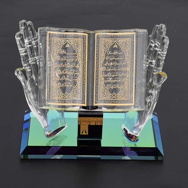 Stunning Muslim Crystal Figurines: Islamic Home Decor & Souvenirs for Desktop & Car
