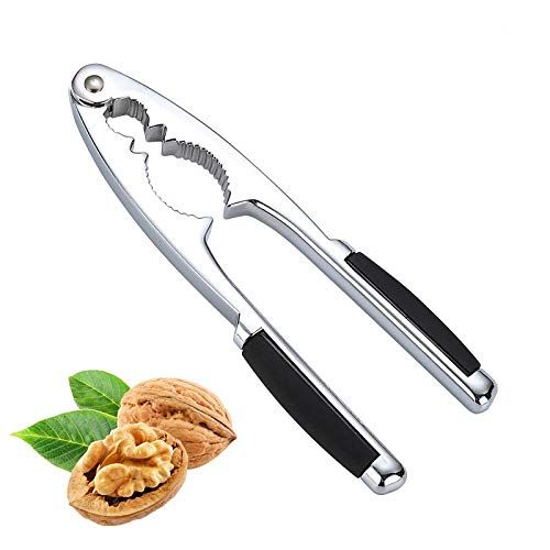 Heavy Duty MxTong Nut Cracker Tool for Walnuts, Pecans & Seafood - Non-Slip Handle for Easy Use