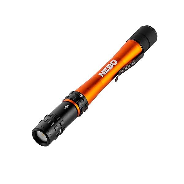 NEBO Master Series Rechargeable Flashlights: Waterproof LED Penlight for Camping, Hunting & Fishing - 500 Lumen Power