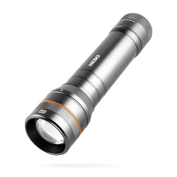 NEBO Newton 1000 Lumen LED Flashlight - Compact, Waterproof & AA Battery Powered