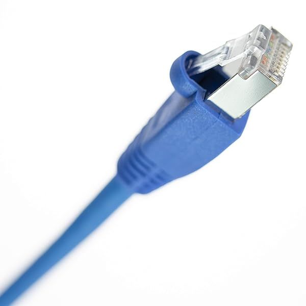 NTW Cat6 Ethernet Cable 25FT - Shielded RJ45 for Fast Internet | Compatible with Modem, PC, PS4, Xbox 360