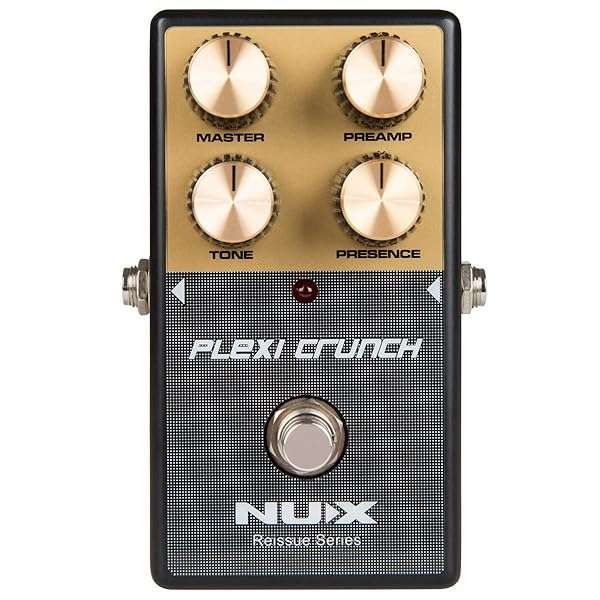 NUX Plexi Crunch Distortion Pedal: Classic British High Gain Tone for Guitarists