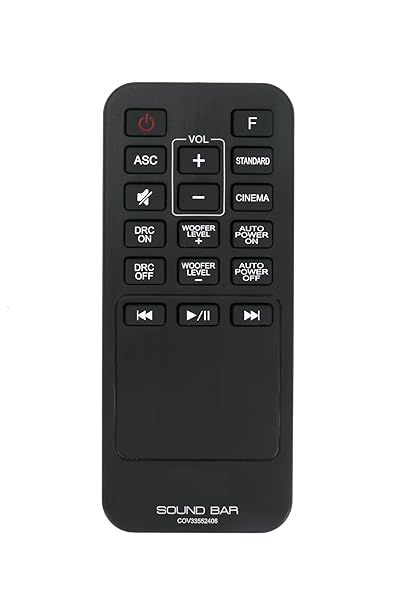 COV33552406 Remote Control for LG Sound Bar SH2 SPH2B-P - Fast Shipping & Easy Setup!