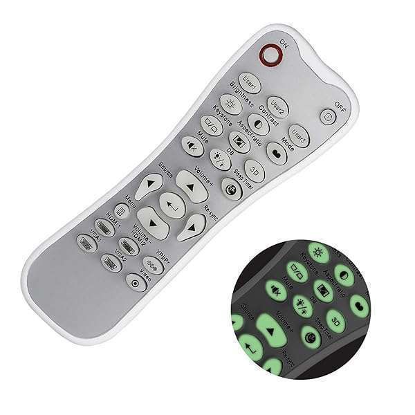 Buy New Replacement Remote for Optoma Projectors HD26, GT1080, HD141X & More - Fast Shipping!