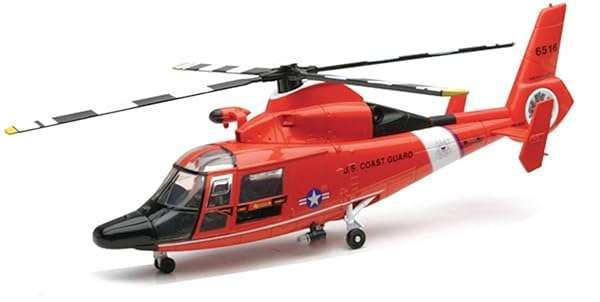 NewRay 1/48 US Coast Guard Eurocopter HH65-C Dolphin Model - Perfect for Collectors!