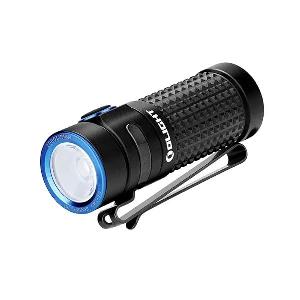 OLIGHT S1R II: 1000 Lumen Compact EDC Flashlight with Rechargeable Battery & Magnetic Charging