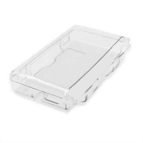 OSTENT Clear Hard Crystal Case for Nintendo DSL NDS Lite - Durable Protection & Stylish Design