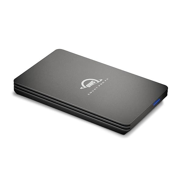 OWC 480GB Envoy Pro FX: Fast Thunderbolt 3 & USB-C NVMe SSD Up to 2800MB/s - Portable Storage Solution