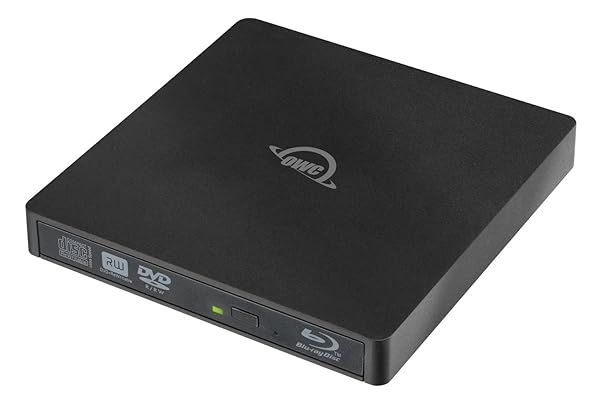 OWC 6X Slim USB 3.0 External Optical Drive: Fast BDR & DVDRW Burner for All Your Needs