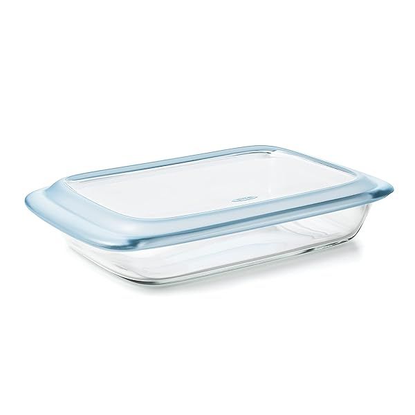 OXO Good Grips 3 Qt Glass Baking Dish with Lid - Durable, Versatile & Easy to Clean