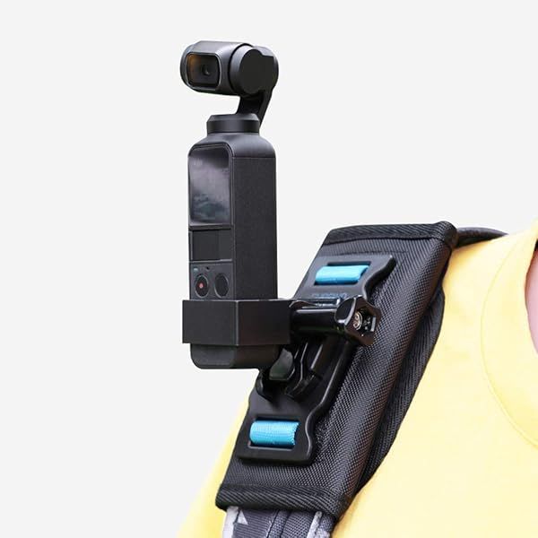 Osmo Pocket Backpack Mount: Compatible Shoulder Strap for DJI Osmo Pocket & Pocket 2