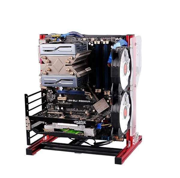 Best PC Test Bench Open Frame for ATX & MATX Motherboards - DIY Aluminum & Acrylic Case