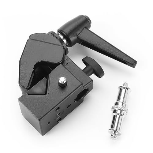 PHOCUS Multi-Function Super Clamp: Essential Tool for Photography & Video Lighting
