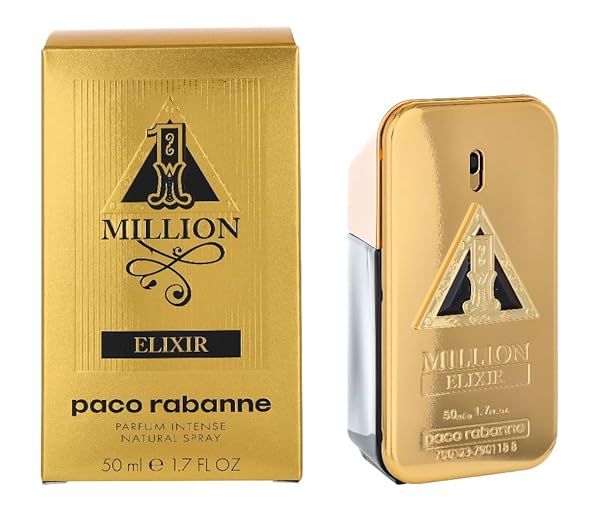Buy Paco Rabanne 1 Million Elixir Intense for Men - 1.7 oz EDP Spray | Best Price & Fast Shipping