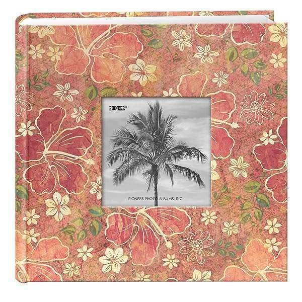 Shop Pioneer Photo Albums DA-200TRP Tropical Hibiscus 4x6 Photo Album - Perfect for Memories!