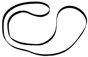 PlatinumPower Turntable Belt for Kenwood KD-22R, KD-33F, KD-47F, P-7 - Premium Replacement