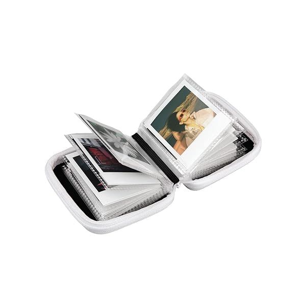 Polaroid Go Pocket Photo Album - White for 36 Go Photos | Perfect for Polaroid Go Format