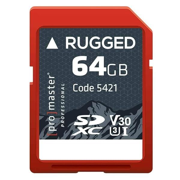 ProMaster SDXC 64GB Rugged Memory Card UHS-I (Model 5421) - Durable Storage for Your Devices