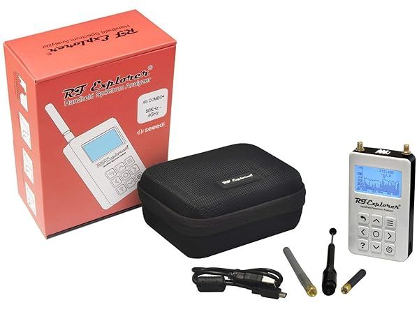 RF Explorer 4G Combo Plus: Slim Digital Handheld Spectrum Analyzer for Accurate Signal Analysis