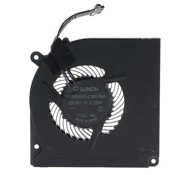 Buy Replacement CPU Cooling Fan for Schenker XMG NEO 15/17 & Maingear Vector 15 - EG50060S1-C380-S9A