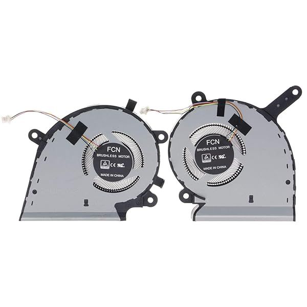 Replacement CPU & GPU Cooling Fan for Asus ROG G512LI G531GD G531GT G731GT - DC 5V 0.5A Compatible Parts