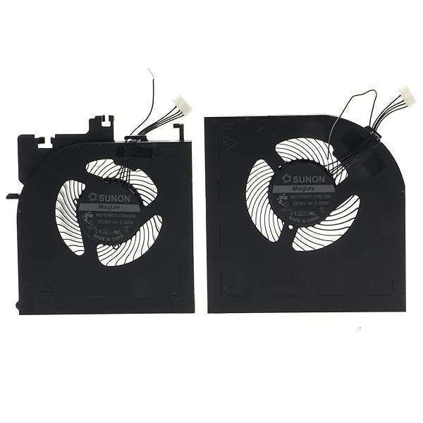 Replacement CPU & GPU Cooling Fan for Lenovo ThinkPad P52 - 01HY786, 01HY785, MG75090V1-C190-S9A, MG75090V1-C181-S9A