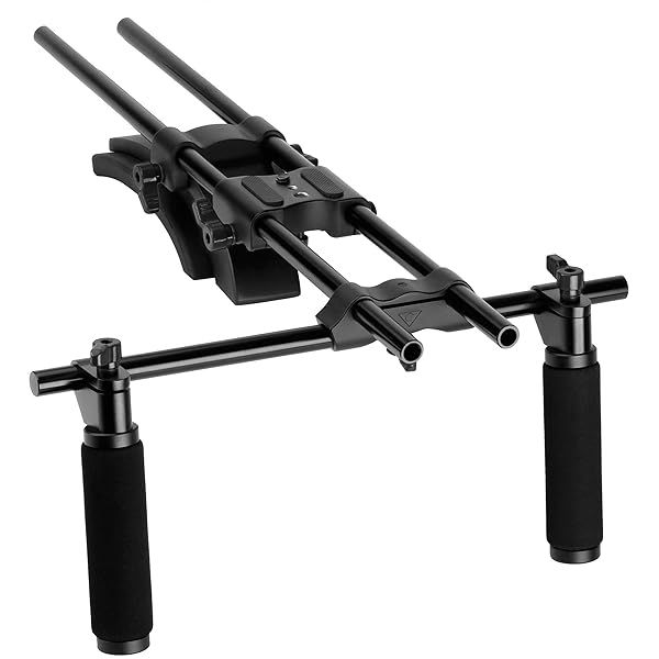 Revo SR-1500 Dual Grip Shoulder Support Rig: Enhance Your Filmmaking Stability & Comfort