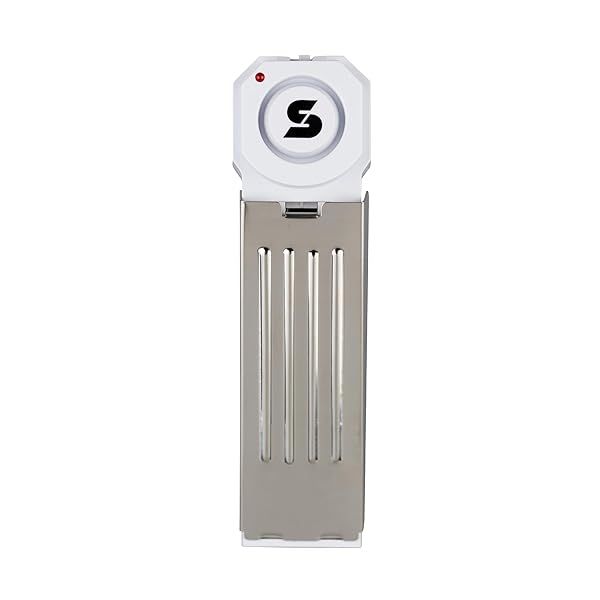 Secure Your Space: SABRE 120 dB Wedge Door Stop Alarm - Loud, Wireless & Compact for Home, Travel, Apartment & Dorm Use