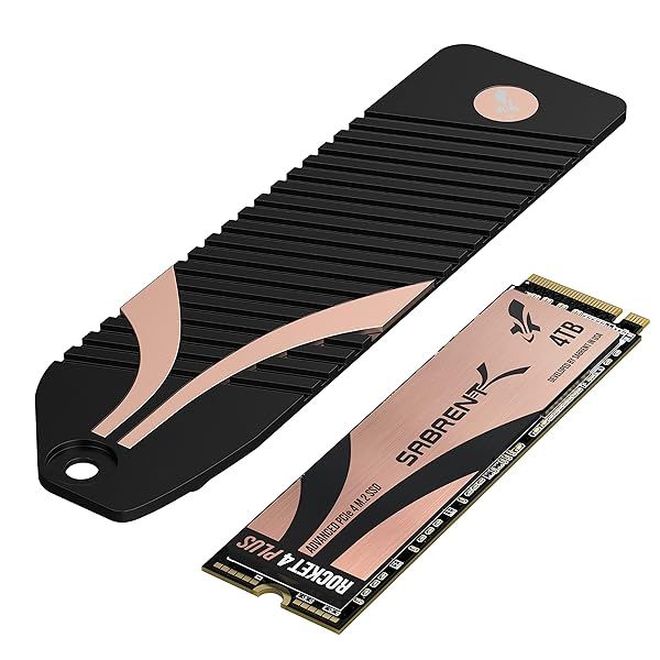 Buy SABRENT 4TB Rocket 4 Plus NVMe SSD with Heatsink for PS5 - Extreme Performance PCIe M.2 Storage Upgrade