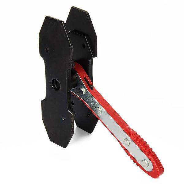 SCITOO 4-in-1 Ratcheting Brake Caliper Tool for Cars & Trucks - Includes 2 Steel Plates