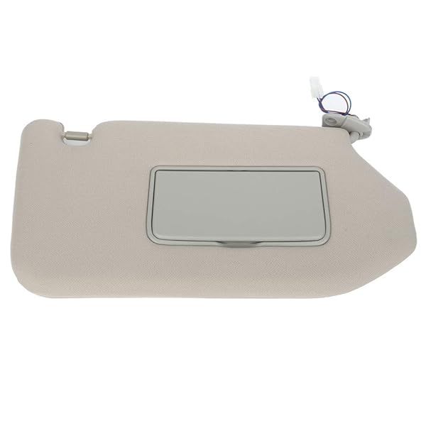 SCITOO Right Passenger Side Sun Visor for 2013-2018 Nissan Pathfinder & Infiniti QX60/JX35 - Grey Sunroof Assembly