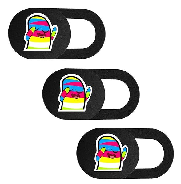 Ultra Thin SIREG Webcam Cover - 3 Pack for Laptop, Tablet & Smartphone | Privacy Protection & Strong Adhesive