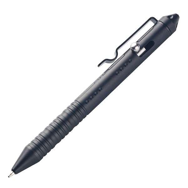 SMOOTHERPRO Bolt Action Pen - Tungsten Side, EDC Pocket Tool in Black | 3 Color Options Available