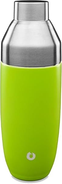 SNOWFOX 22oz Premium Vacuum Insulated Cocktail Shaker - Elegant Home Bar Mixer with Leak-Proof Lid & Built-In Strainer