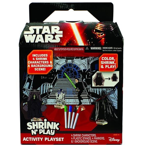 STAR WARS Shrink N' Play Activity Set: Fun, Creative Play for Kids!