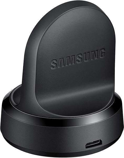 Samsung Galaxy Watch Wireless Charging Dock (EP-YO805) - Compatible with 2015-2020 Models in Couch Black